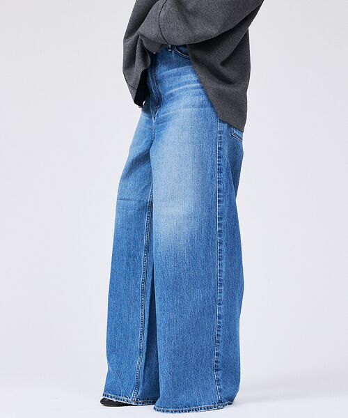 Rouge vif la cle / ルージュ・ヴィフ ラクレ デニムパンツ | 【upper hights/アッパーハイツ】THE LIAM ハイライズワイドデ | 詳細1