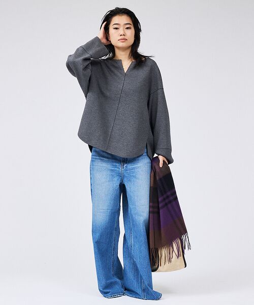 Rouge vif la cle / ルージュ・ヴィフ ラクレ デニムパンツ | 【upper hights/アッパーハイツ】THE LIAM ハイライズワイドデ | 詳細6