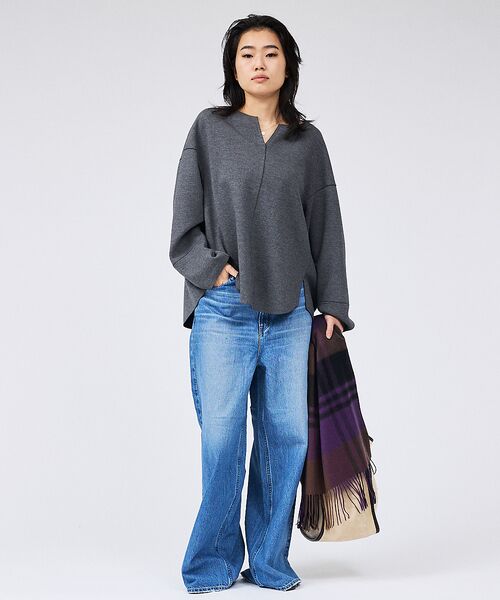 Rouge vif la cle / ルージュ・ヴィフ ラクレ デニムパンツ | 【upper hights/アッパーハイツ】THE LIAM ハイライズワイドデ | 詳細7