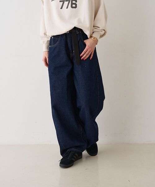 Rouge vif la cle / ルージュ・ヴィフ ラクレ デニムパンツ | 【Levi's/リーバイス】SUPER BAGGY BARREL バレルジーンズ | 詳細11