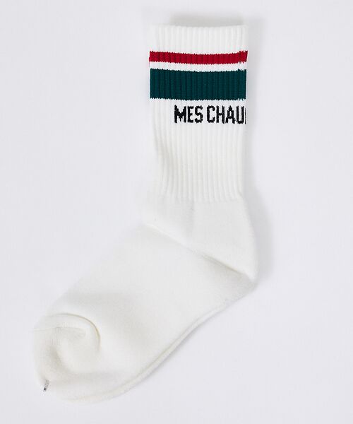 Rouge vif la cle / ルージュ・ヴィフ ラクレ ソックス | 【MES CHAUSSETTES/メ・ショセット】Line Logoソックス/靴 | 詳細2
