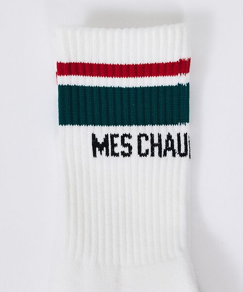 Rouge vif la cle / ルージュ・ヴィフ ラクレ ソックス | 【MES CHAUSSETTES/メ・ショセット】Line Logoソックス/靴 | 詳細4