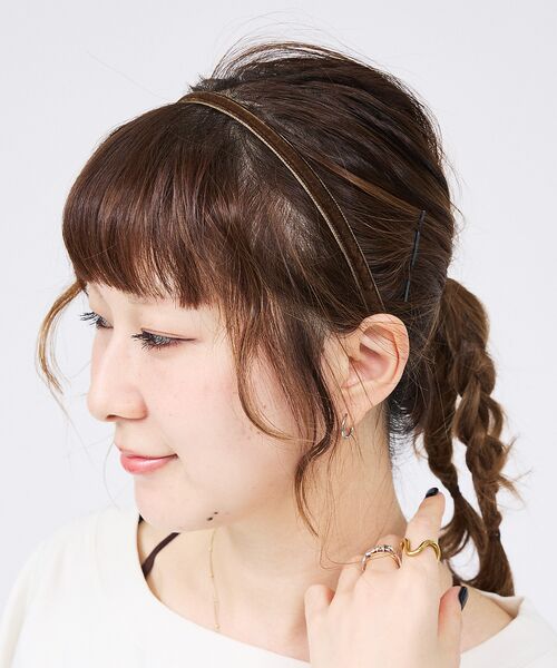 Rouge vif la cle / ルージュ・ヴィフ ラクレ ヘアアクセサリー | 【Jennifer Ouellette/ジェニファー・オーレット】ベルベットリバ | 詳細1