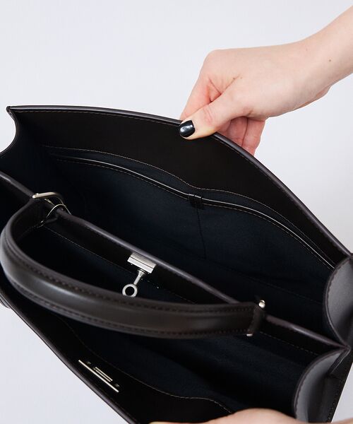 Rouge vif la cle / ルージュ・ヴィフ ラクレ ショルダーバッグ | 【ORSETTO/オルセット】SCATOLA スムースレザー 2WAYハンド/シ | 詳細12