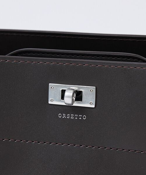 Rouge vif la cle / ルージュ・ヴィフ ラクレ ショルダーバッグ | 【ORSETTO/オルセット】SCATOLA スムースレザー 2WAYハンド/シ | 詳細9