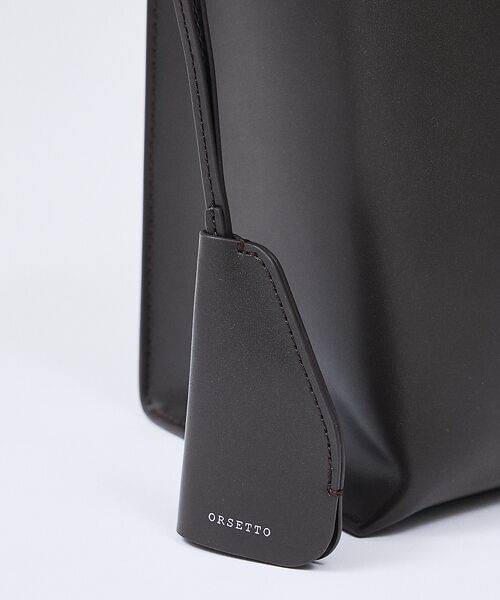 Rouge vif la cle / ルージュ・ヴィフ ラクレ ショルダーバッグ | 【ORSETTO/オルセット】SCATOLA スムースレザー ショルダーバッグ | 詳細14