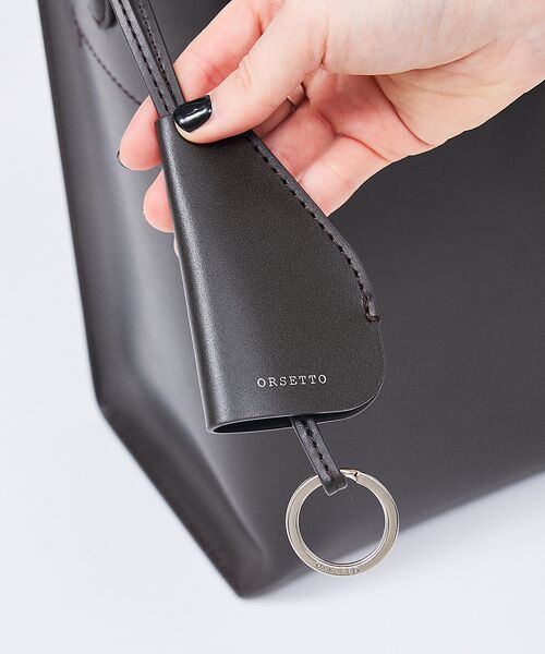Rouge vif la cle / ルージュ・ヴィフ ラクレ ショルダーバッグ | 【ORSETTO/オルセット】SCATOLA スムースレザー ショルダーバッグ | 詳細16