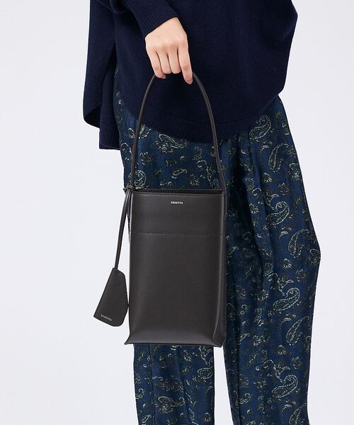 Rouge vif la cle / ルージュ・ヴィフ ラクレ ショルダーバッグ | 【ORSETTO/オルセット】SCATOLA スムースレザー ショルダーバッグ | 詳細3