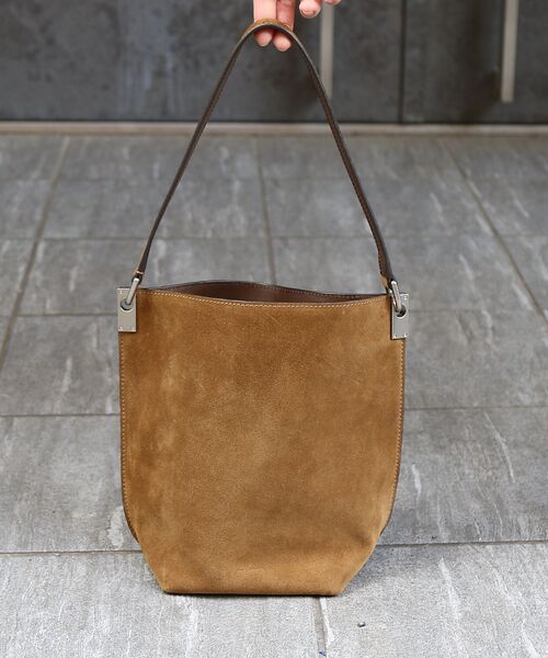 Rouge vif la cle / ルージュ・ヴィフ ラクレ ショルダーバッグ | 【ORSETTO/オルセット】RACOOLTOスウェードレザーショルダーバッグ | 詳細5