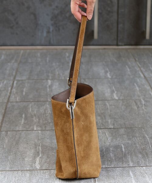 Rouge vif la cle / ルージュ・ヴィフ ラクレ ショルダーバッグ | 【ORSETTO/オルセット】RACOOLTOスウェードレザーショルダーバッグ | 詳細6