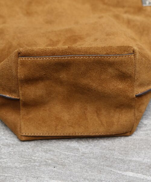 Rouge vif la cle / ルージュ・ヴィフ ラクレ ショルダーバッグ | 【ORSETTO/オルセット】RACOOLTOスウェードレザーショルダーバッグ | 詳細8