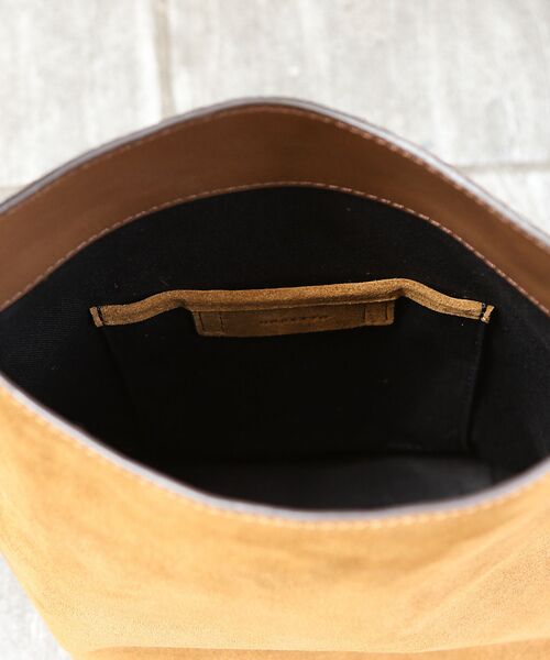 Rouge vif la cle / ルージュ・ヴィフ ラクレ ショルダーバッグ | 【ORSETTO/オルセット】RACOOLTOスウェードレザーショルダーバッグ | 詳細9