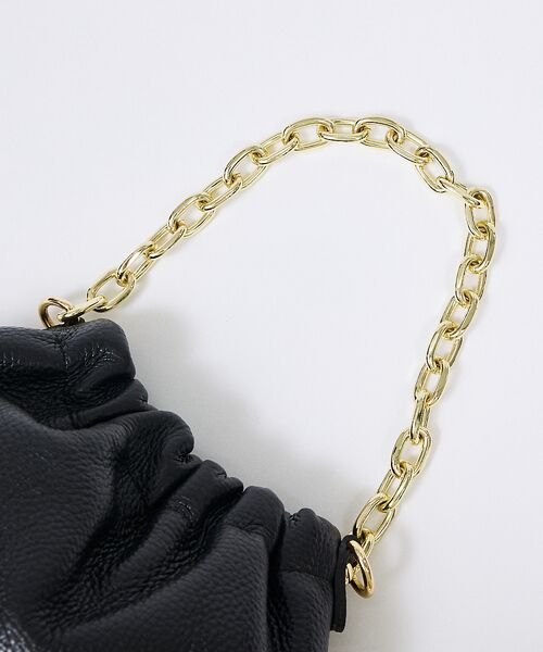 Rouge vif la cle / ルージュ・ヴィフ ラクレ ショルダーバッグ | 【AULENTTI/オウレンティ】2WAYギャザーチェーン付ミニバッグ/ショルダ | 詳細11