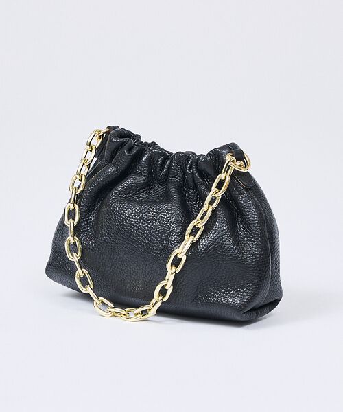 Rouge vif la cle / ルージュ・ヴィフ ラクレ ショルダーバッグ | 【AULENTTI/オウレンティ】2WAYギャザーチェーン付ミニバッグ/ショルダ | 詳細5