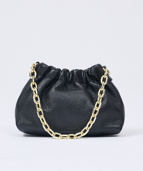 Rouge vif la cle / ルージュ・ヴィフ ラクレ ショルダーバッグ | 【AULENTTI/オウレンティ】2WAYギャザーチェーン付ミニバッグ/ショルダ | 詳細6