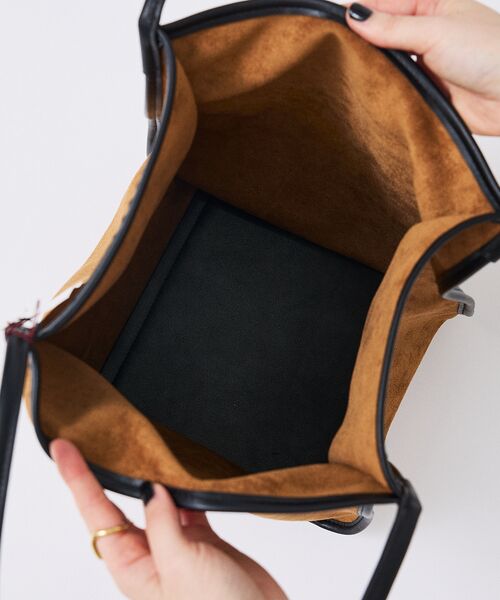 Rouge vif la cle / ルージュ・ヴィフ ラクレ トートバッグ | 【IOMMI/イオミ】フェイクスエード トートバッグ 巾着付き | 詳細14