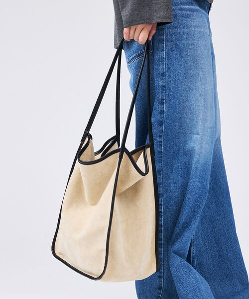 Rouge vif la cle / ルージュ・ヴィフ ラクレ トートバッグ | 【IOMMI/イオミ】フェイクスエード トートバッグ 巾着付き | 詳細2