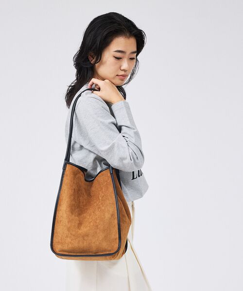 Rouge vif la cle / ルージュ・ヴィフ ラクレ トートバッグ | 【IOMMI/イオミ】フェイクスエード トートバッグ 巾着付き | 詳細8