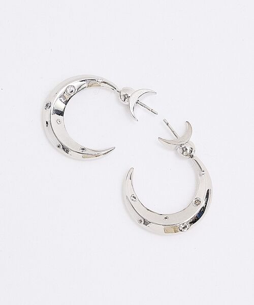 Rouge vif la cle / ルージュ・ヴィフ ラクレ ピアス・イヤリング | 【LILI CLASPE/リリクラスプ】LUNA EARRING ルナピアス | 詳細2