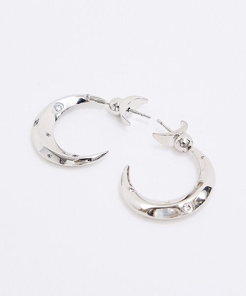 Rouge vif la cle / ルージュ・ヴィフ ラクレ ピアス・イヤリング | 【LILI CLASPE/リリクラスプ】LUNA EARRING ルナピアス | 詳細3