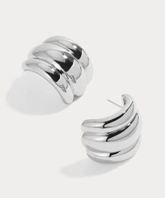 Rouge vif la cle / ルージュ・ヴィフ ラクレ ピアス・イヤリング | 【LILI CLASPE/リリクラスプ】ELSA SHIELD EARRINGS