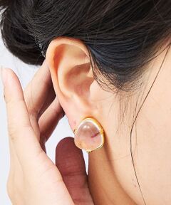 Rouge vif la cle / ルージュ・ヴィフ ラクレ ピアス・イヤリング | 【Kenneth Jay Lane/ケネス ジェイ レーン】クリアストーンイヤリ