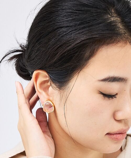 Rouge vif la cle / ルージュ・ヴィフ ラクレ ピアス・イヤリング | 【Kenneth Jay Lane/ケネス ジェイ レーン】クリアストーンイヤリ | 詳細1