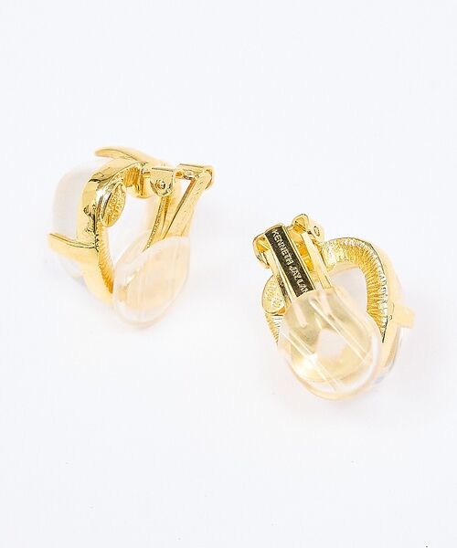 Rouge vif la cle / ルージュ・ヴィフ ラクレ ピアス・イヤリング | 【Kenneth Jay Lane/ケネス ジェイ レーン】クリアストーンイヤリ | 詳細3