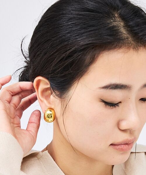 Rouge vif la cle / ルージュ・ヴィフ ラクレ ピアス・イヤリング | 【Kenneth Jay Lane/ケネス ジェイ レーン】オーバルイヤリング | 詳細2