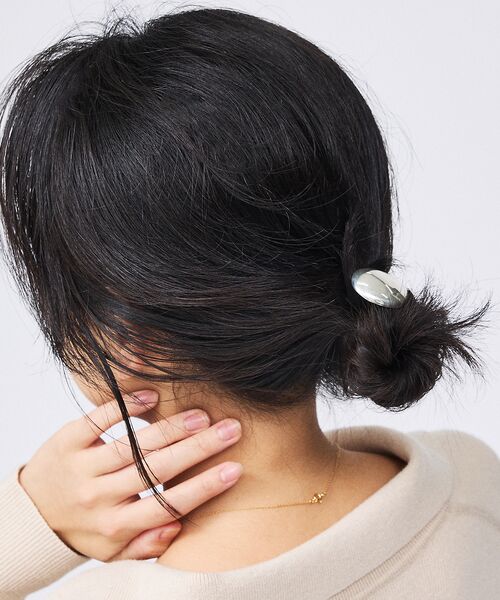 Rouge vif la cle / ルージュ・ヴィフ ラクレ ヘアアクセサリー | 【MC STUDIO/エムシースタジオ】オーバル ヘアカフ【予約】 | 詳細1