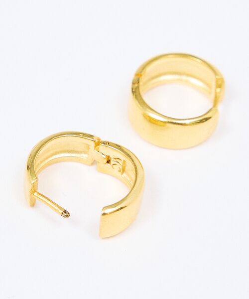 Rouge vif la cle / ルージュ・ヴィフ ラクレ ピアス・イヤリング | 【MC STUDIO/エムシースタジオ】ワイドフープピアス【予約】 | 詳細4