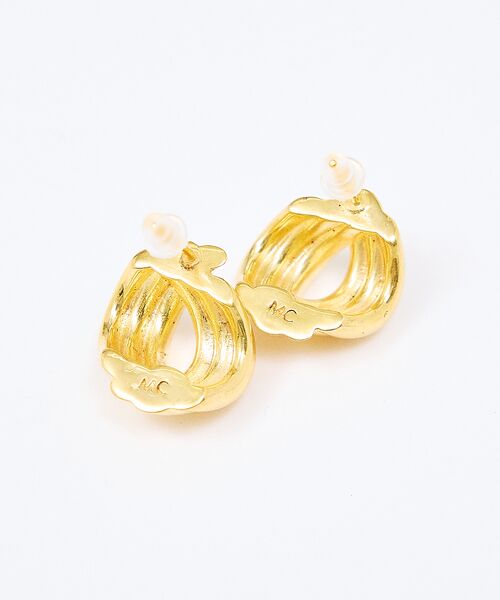 Rouge vif la cle / ルージュ・ヴィフ ラクレ ピアス・イヤリング | 【MC STUDIO/エムシースタジオ】ツイストピアス【予約】 | 詳細3