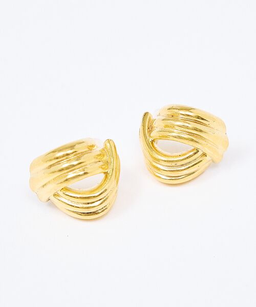 Rouge vif la cle / ルージュ・ヴィフ ラクレ ピアス・イヤリング | 【MC STUDIO/エムシースタジオ】ツイストピアス【予約】 | 詳細4