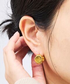 Rouge vif la cle / ルージュ・ヴィフ ラクレ ピアス・イヤリング | 【MC STUDIO/エムシースタジオ】キューブボリュームピアス【予約】