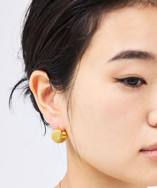 Rouge vif la cle / ルージュ・ヴィフ ラクレ ピアス・イヤリング | 【MC STUDIO/エムシースタジオ】キューブボリュームピアス【予約】 | 詳細2