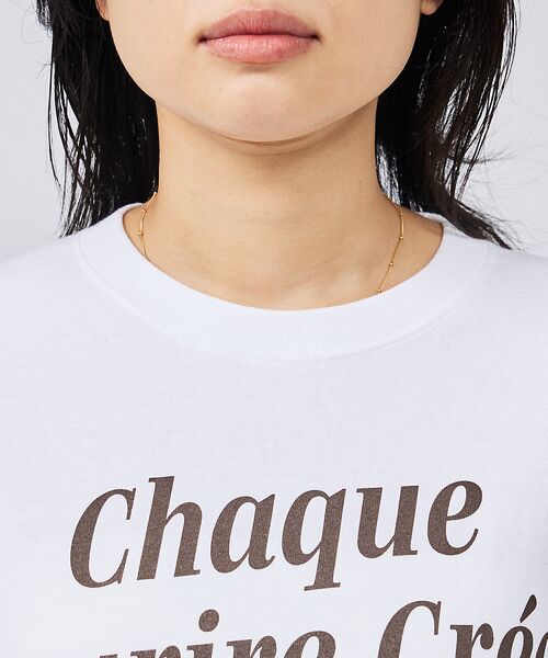 Rouge vif la cle / ルージュ・ヴィフ ラクレ Tシャツ | ロゴロングスリーブTシャツ | 詳細11