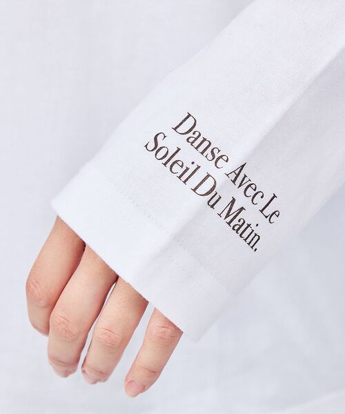 Rouge vif la cle / ルージュ・ヴィフ ラクレ Tシャツ | ロゴロングスリーブTシャツ | 詳細14