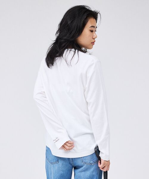 Rouge vif la cle / ルージュ・ヴィフ ラクレ Tシャツ | ロゴロングスリーブTシャツ | 詳細4