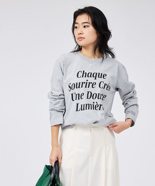 Rouge vif la cle / ルージュ・ヴィフ ラクレ Tシャツ | ロゴロングスリーブTシャツ | 詳細17