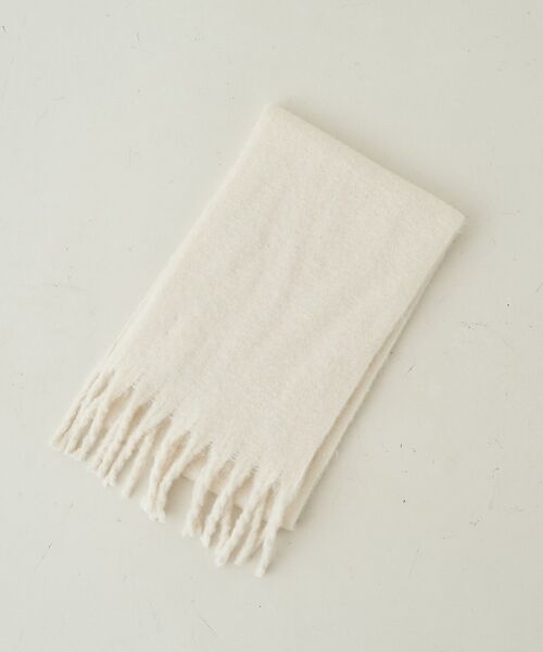 Rouge vif la cle / ルージュ・ヴィフ ラクレ マフラー・ショール・スヌード・ストール | 【一部店舗限定】ボリュームフリンジマフラー/ストール | 詳細6