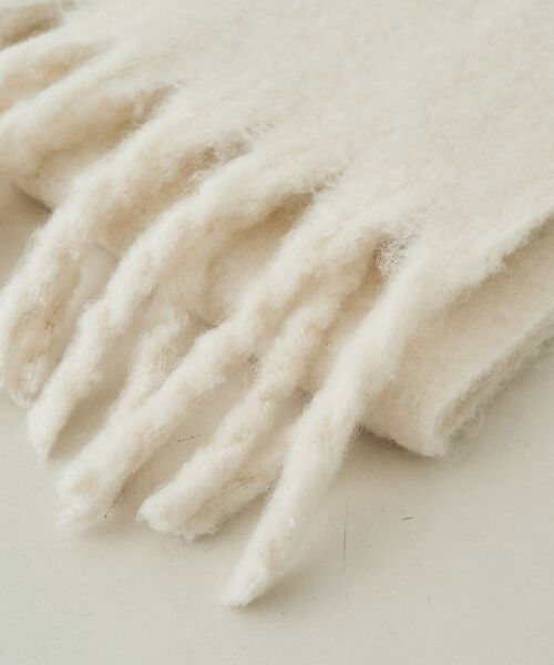 Rouge vif la cle / ルージュ・ヴィフ ラクレ マフラー・ショール・スヌード・ストール | 【一部店舗限定】ボリュームフリンジマフラー/ストール | 詳細7