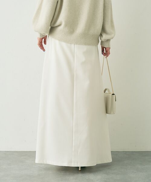 Rouge vif la cle / ルージュ・ヴィフ ラクレ ロング・マキシ丈スカート | 【人気追加】タックフレアマキシスカート | 詳細4