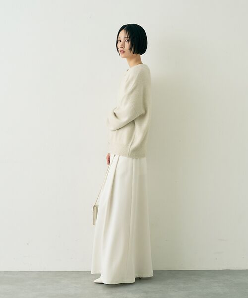 Rouge vif la cle / ルージュ・ヴィフ ラクレ ロング・マキシ丈スカート | 【人気追加】タックフレアマキシスカート | 詳細6