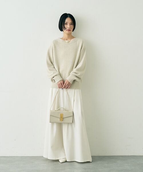 Rouge vif la cle / ルージュ・ヴィフ ラクレ ロング・マキシ丈スカート | 【人気追加】タックフレアマキシスカート | 詳細7