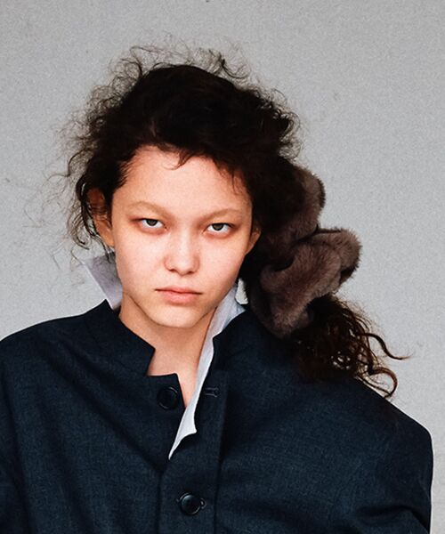 Rouge vif la cle / ルージュ・ヴィフ ラクレ ヘアアクセサリー | 【heyep／ヘイップ】ファーミンクシュシュ Faux Mink Scrunch | 詳細3