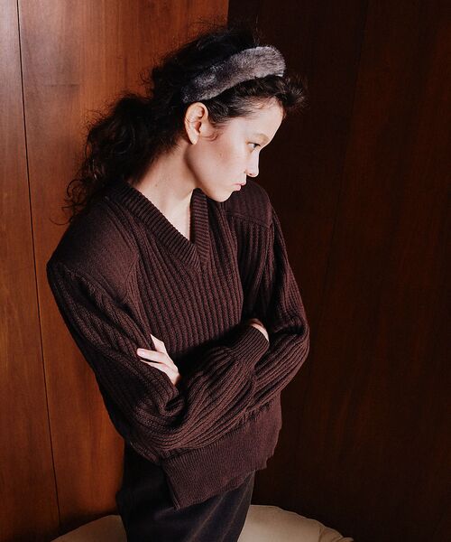 Rouge vif la cle / ルージュ・ヴィフ ラクレ ヘアアクセサリー | 【heyep／ヘイップ】ファーミンクヘアーバンド カチューシャ Faux Min | 詳細1