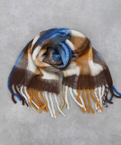 Rouge vif la cle / ルージュ・ヴィフ ラクレ マフラー・ショール・スヌード・ストール | チェックマフラー/40x180/マフラー大判/ロング/お出かけ