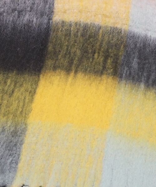 Rouge vif la cle / ルージュ・ヴィフ ラクレ マフラー・ショール・スヌード・ストール | チェックマフラー/40x180/マフラー大判/ロング/お出かけ | 詳細15