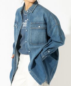 Rouge vif la cle / ルージュ・ヴィフ ラクレ シャツ・ブラウス | 【Healthy denim / ヘルシーデニム】Almond / デニムシャツ