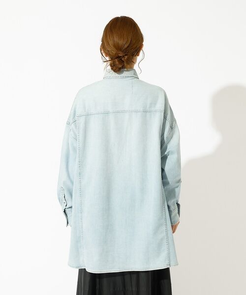 Rouge vif la cle / ルージュ・ヴィフ ラクレ シャツ・ブラウス | 【Healthy denim / ヘルシーデニム】Almond / デニムシャツ | 詳細16
